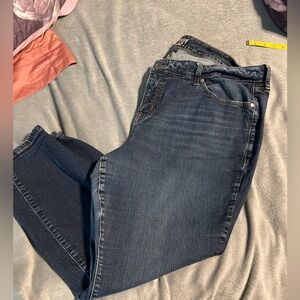 Torrid size 22S mid rise skinny jean vintage stretch